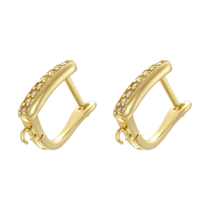 11:Ve1547 gold earrings 1 pair