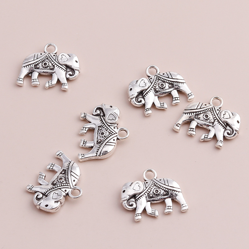 2 antique silver color