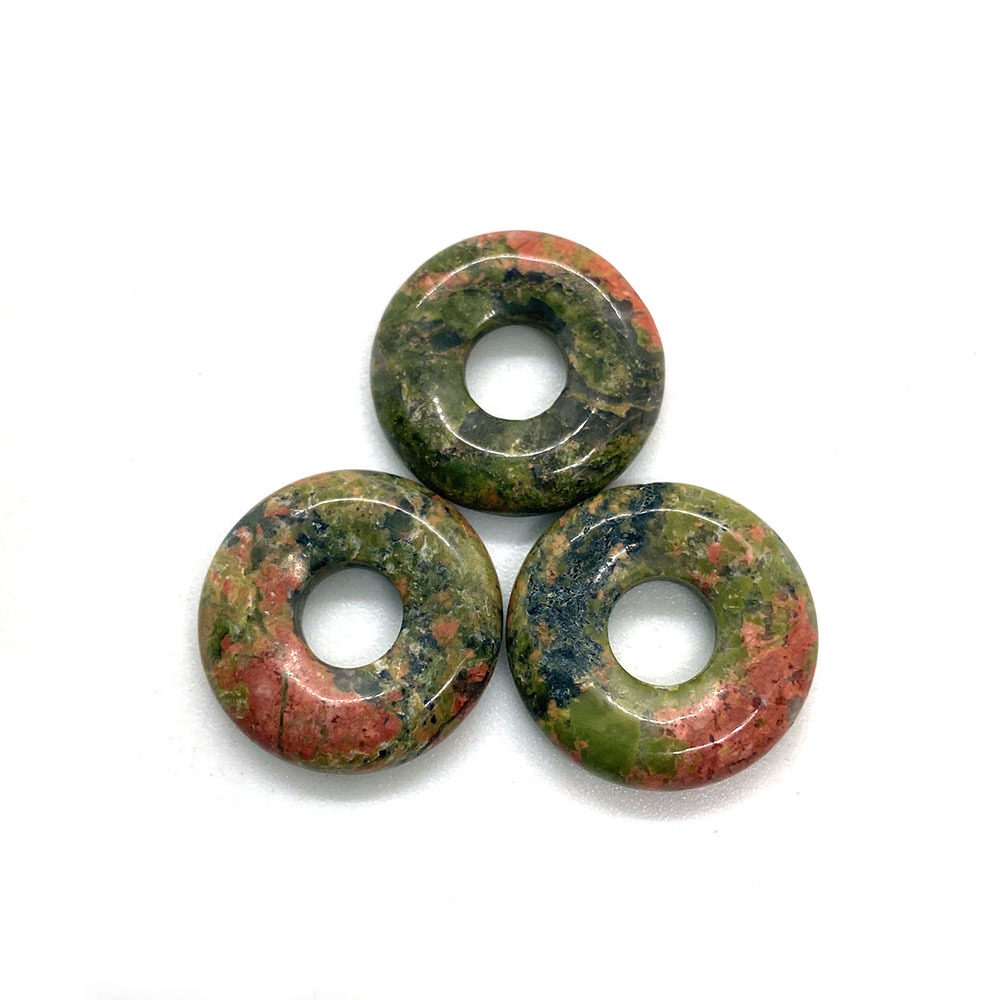 8:Flower green stone