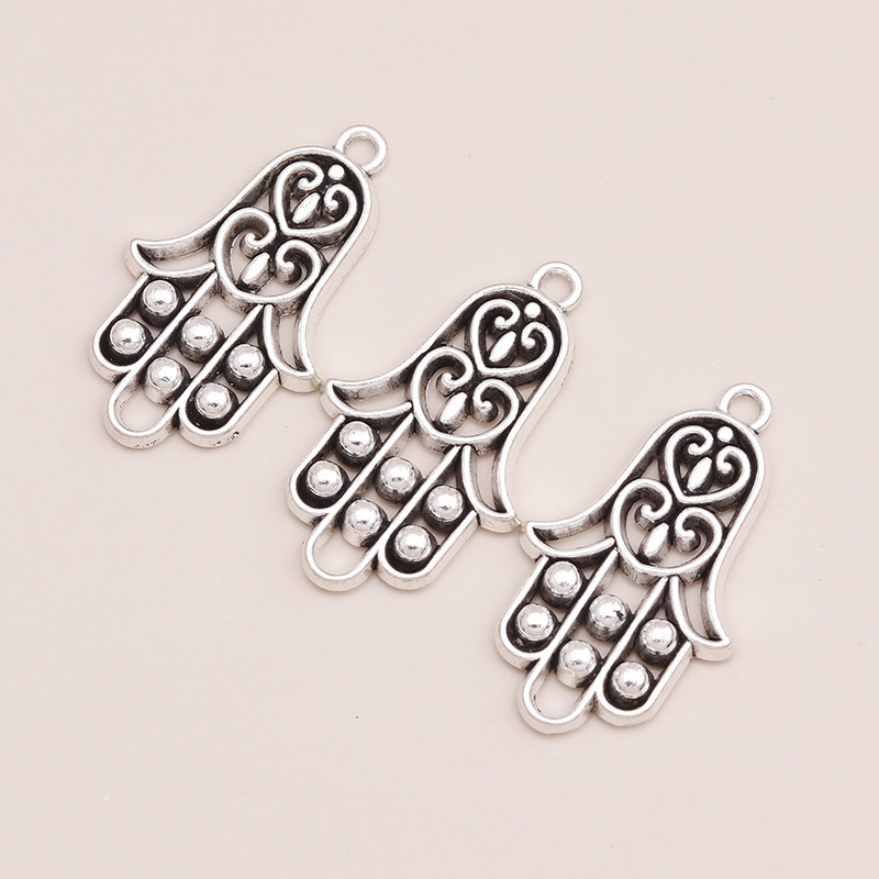 1 couleur argent antique