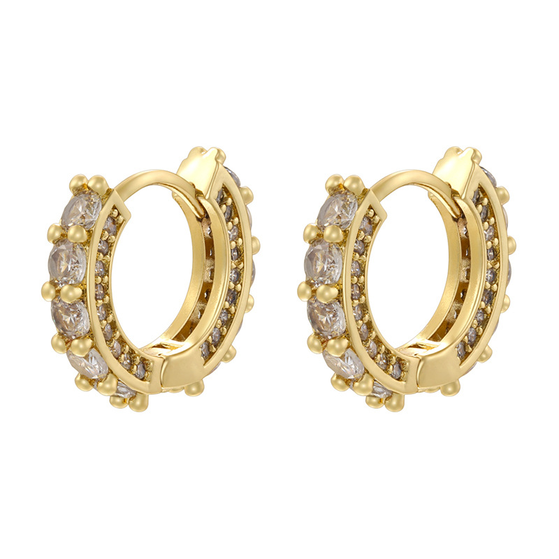 1:1 pair of golden white diamonds