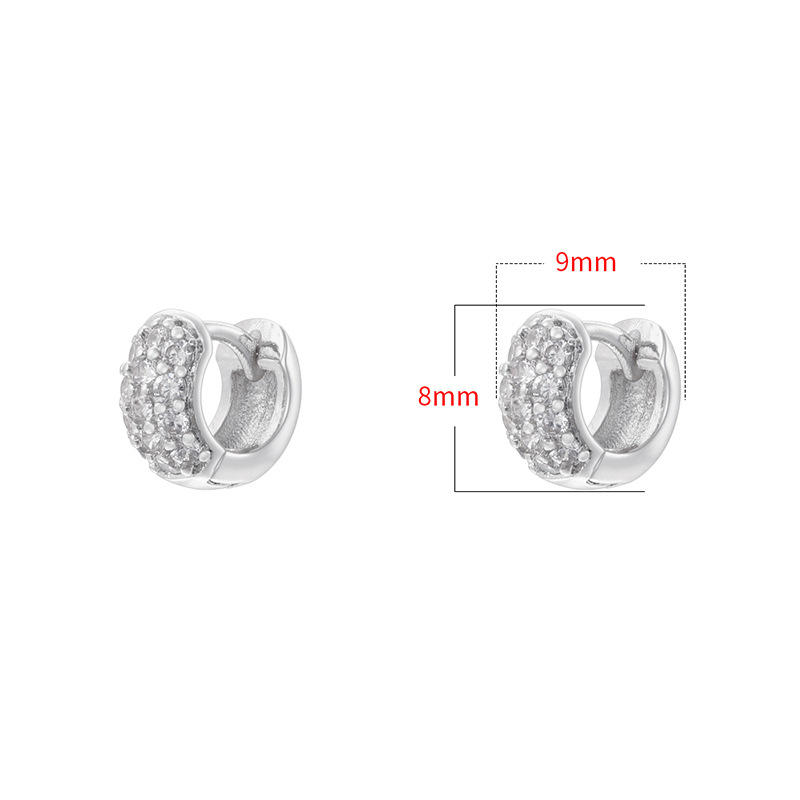 2:VE1456 white gold 1 pair