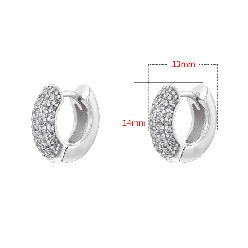 6:VE1458 white gold 1 pair