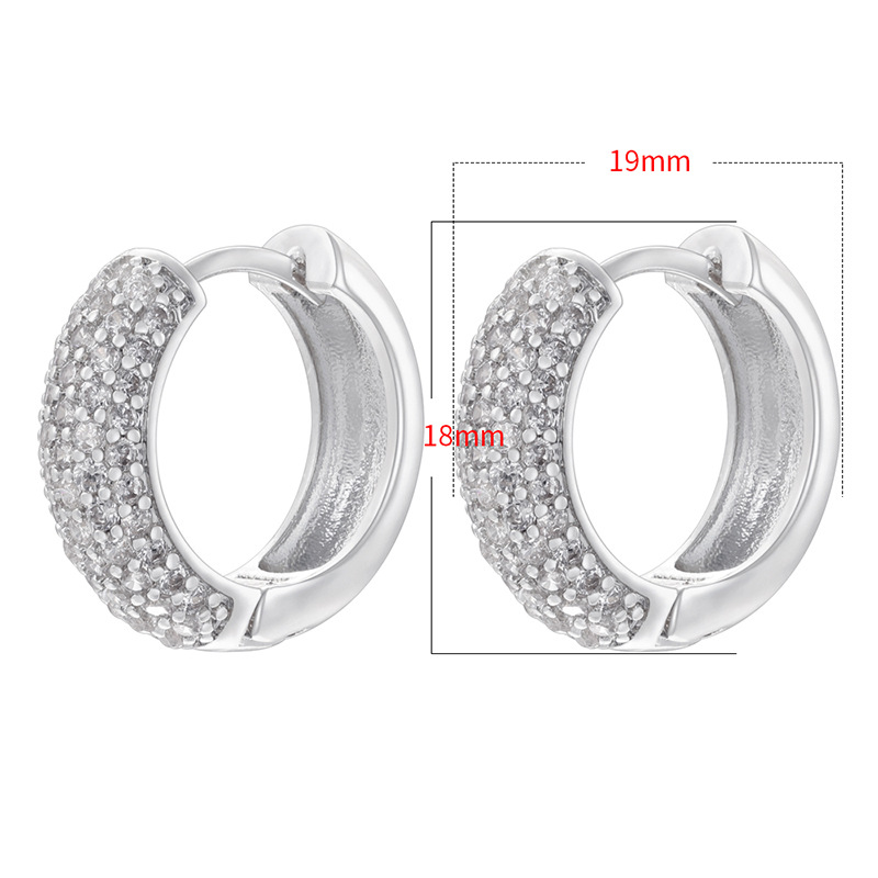 10:VE1460 white gold 1 pair