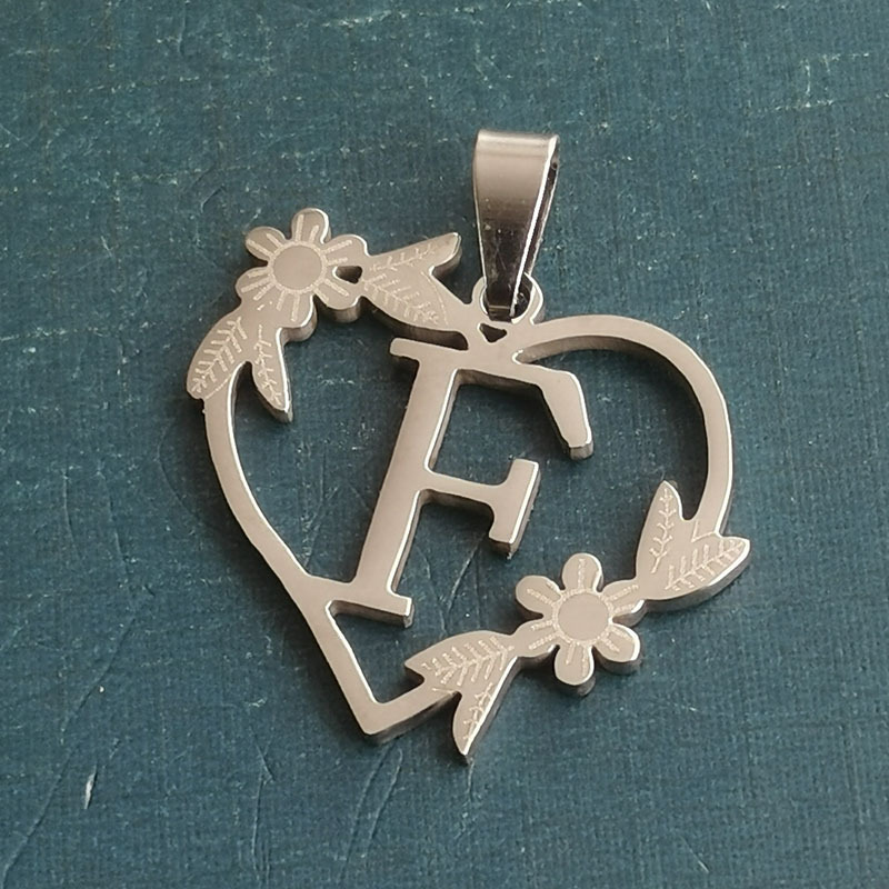 6:F silver pendant