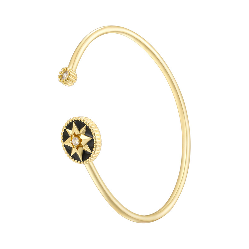 2:black bracelet