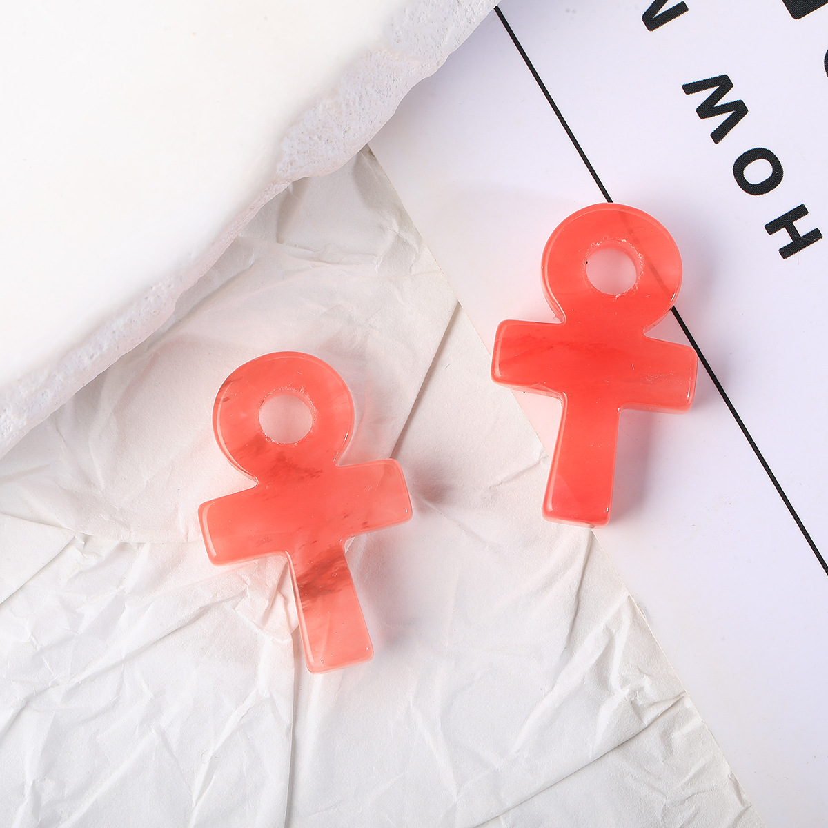 12:Watermelon red (synthetic) (single)