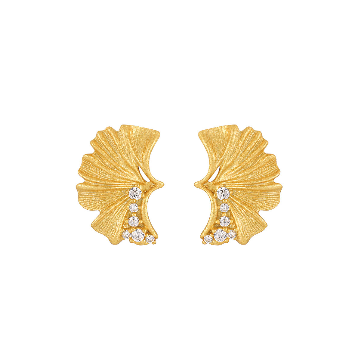 2:18k gold [with sterling silver ear plugs]