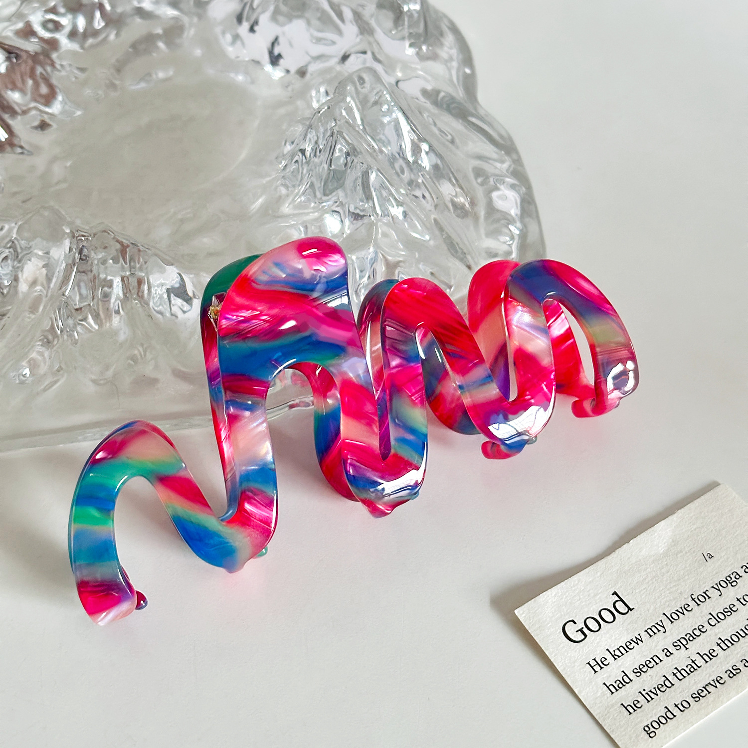 6:Rose red blue-11.8cm