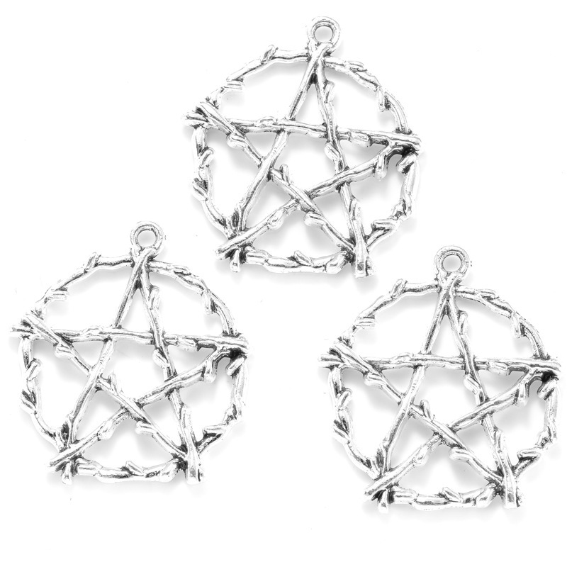 2 couleur argent antique