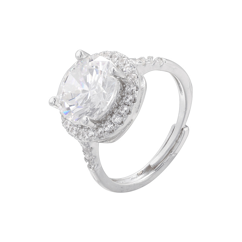 2:VJ658 White Gold Ring