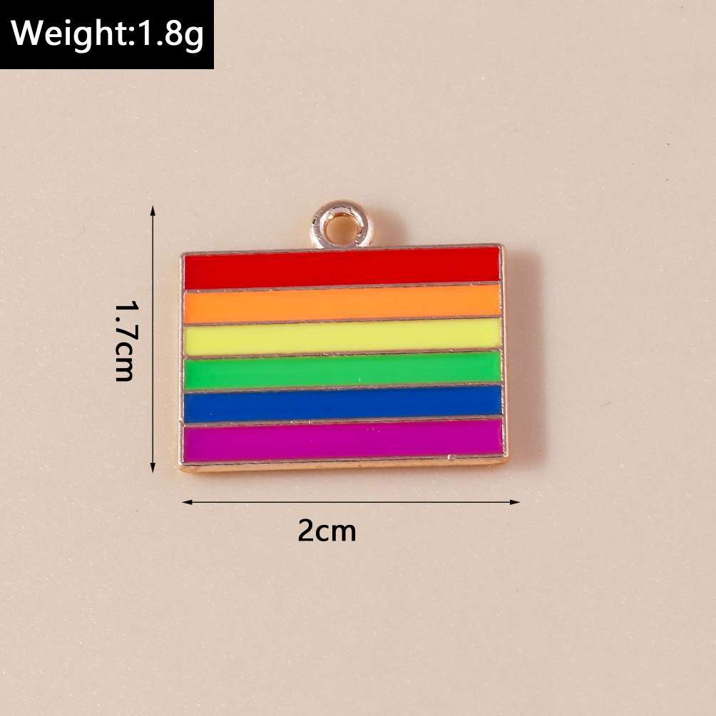 5:Square flag rainbow