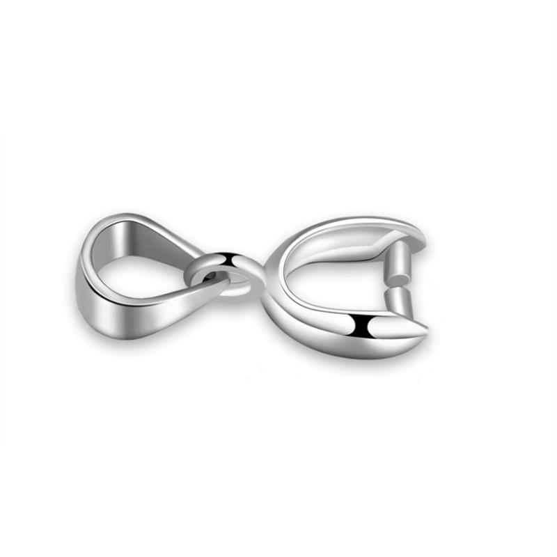 2:Plain silver-double needle clip