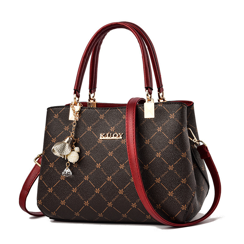 Deep Maple Leaf with Red