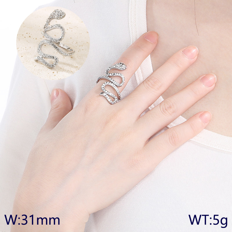 Steel color kr111733-gc US Size #6