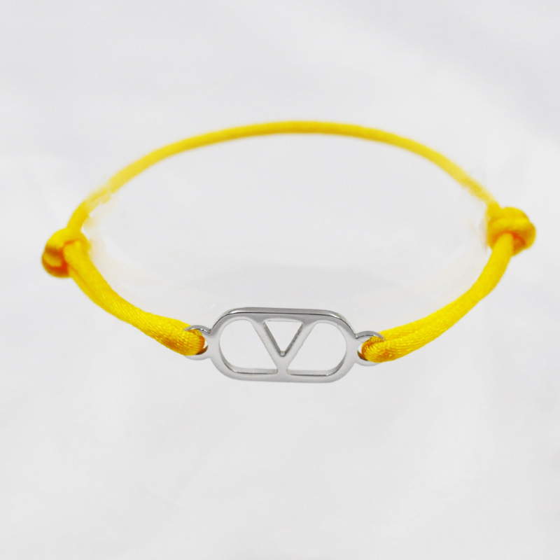 5:Yellow rope   silver accessories