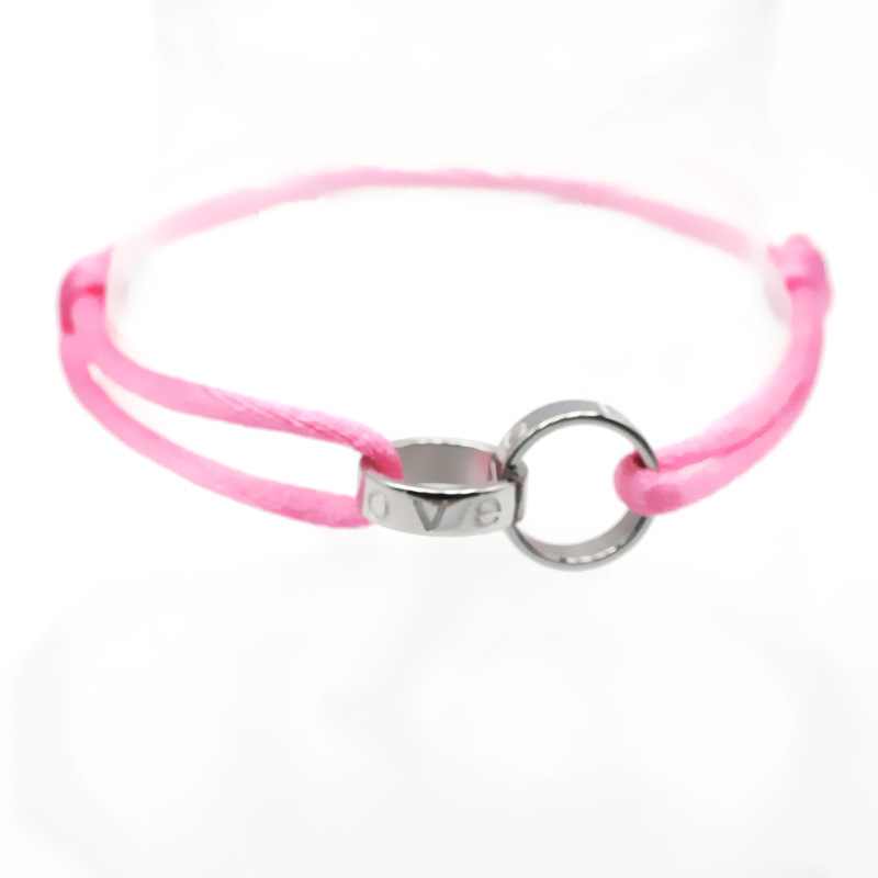 13:Pink rope steel color accessories