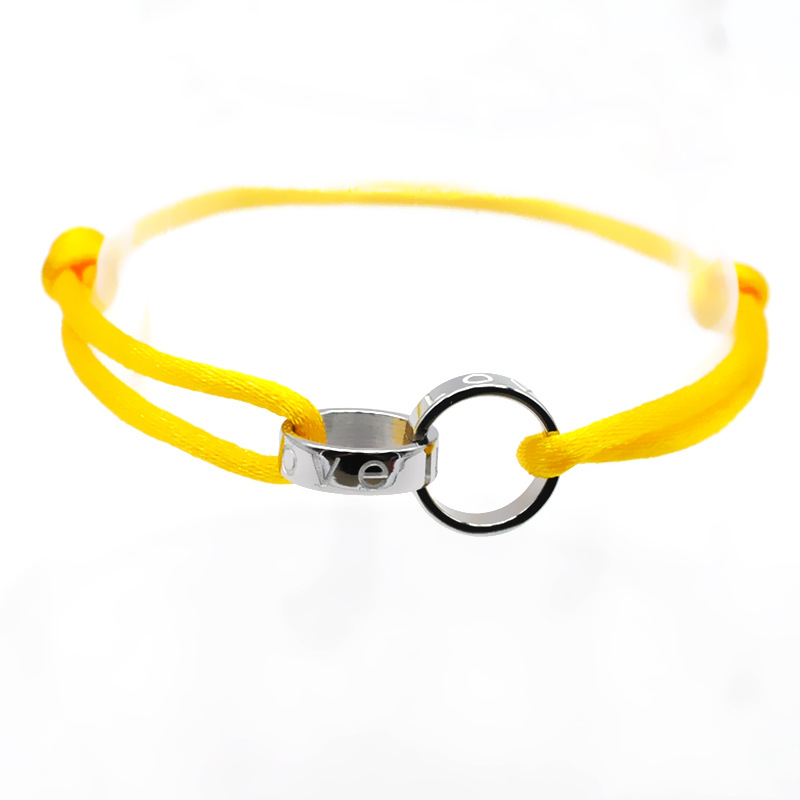 19:Yellow rope steel color accessories