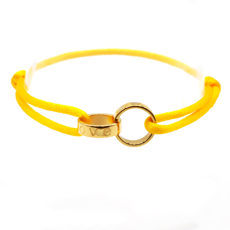 20:Yellow rope gold accessories