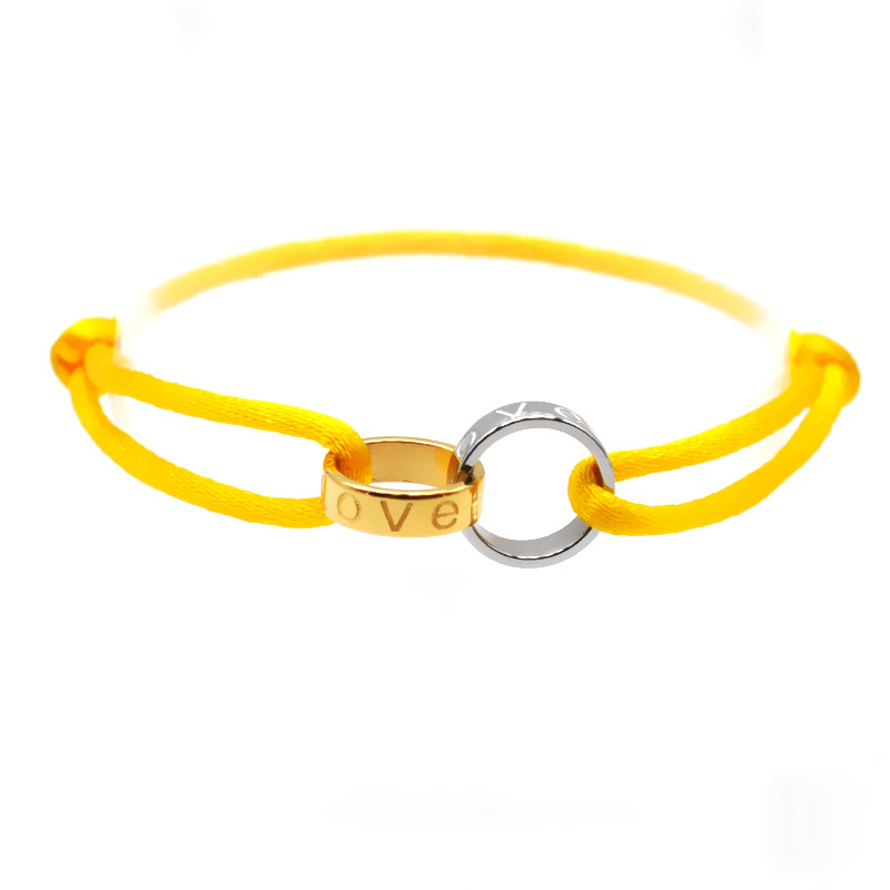 21:Yellow rope two-color accessories