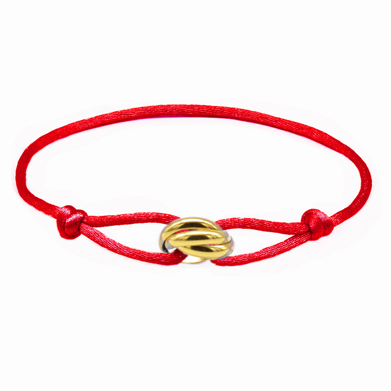 11:Big Red Rope Gold Accessories