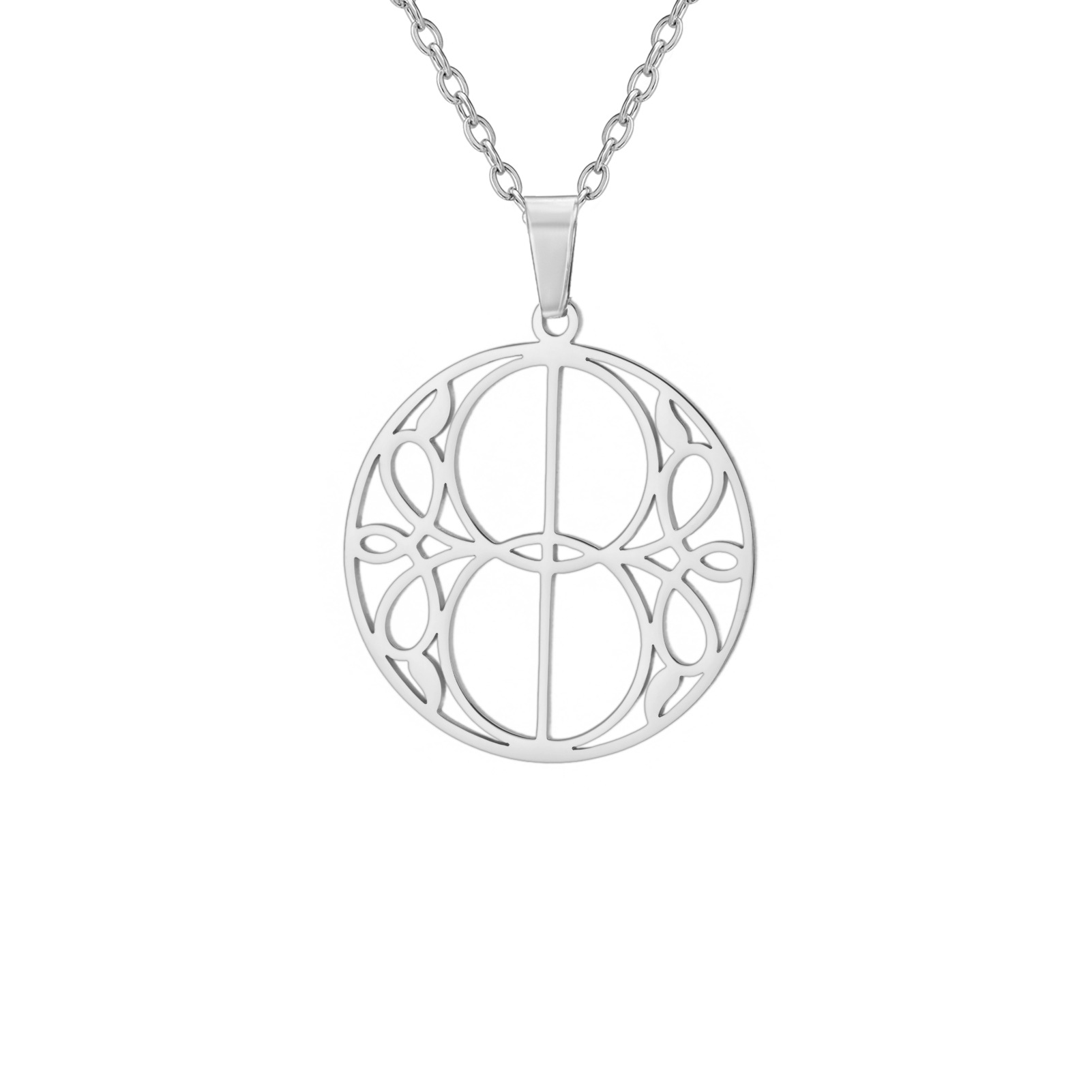 1:Cross chain-steel color