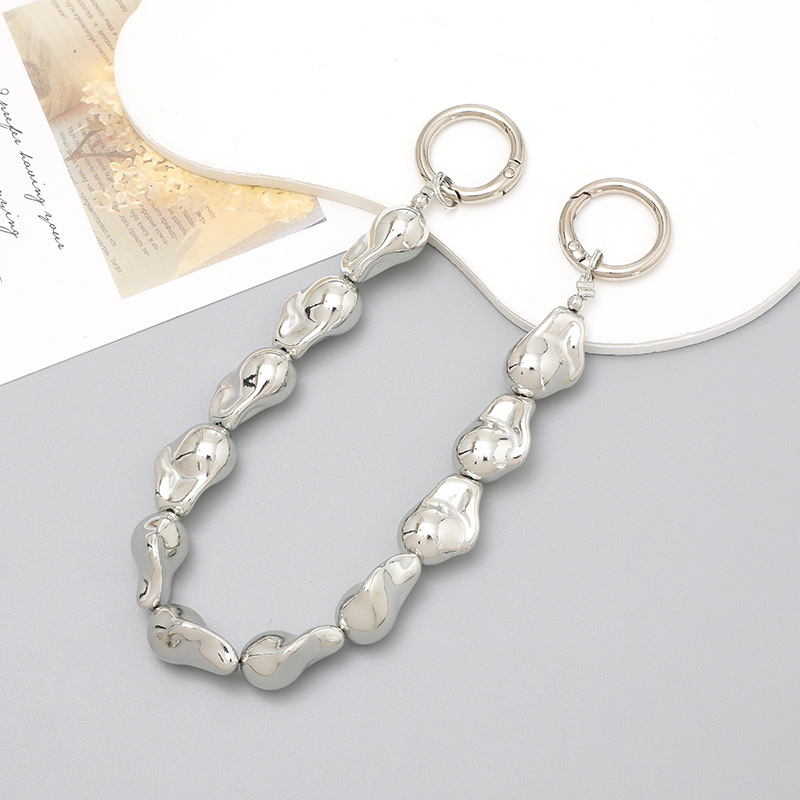 2:K221 special-shaped hand chain silver