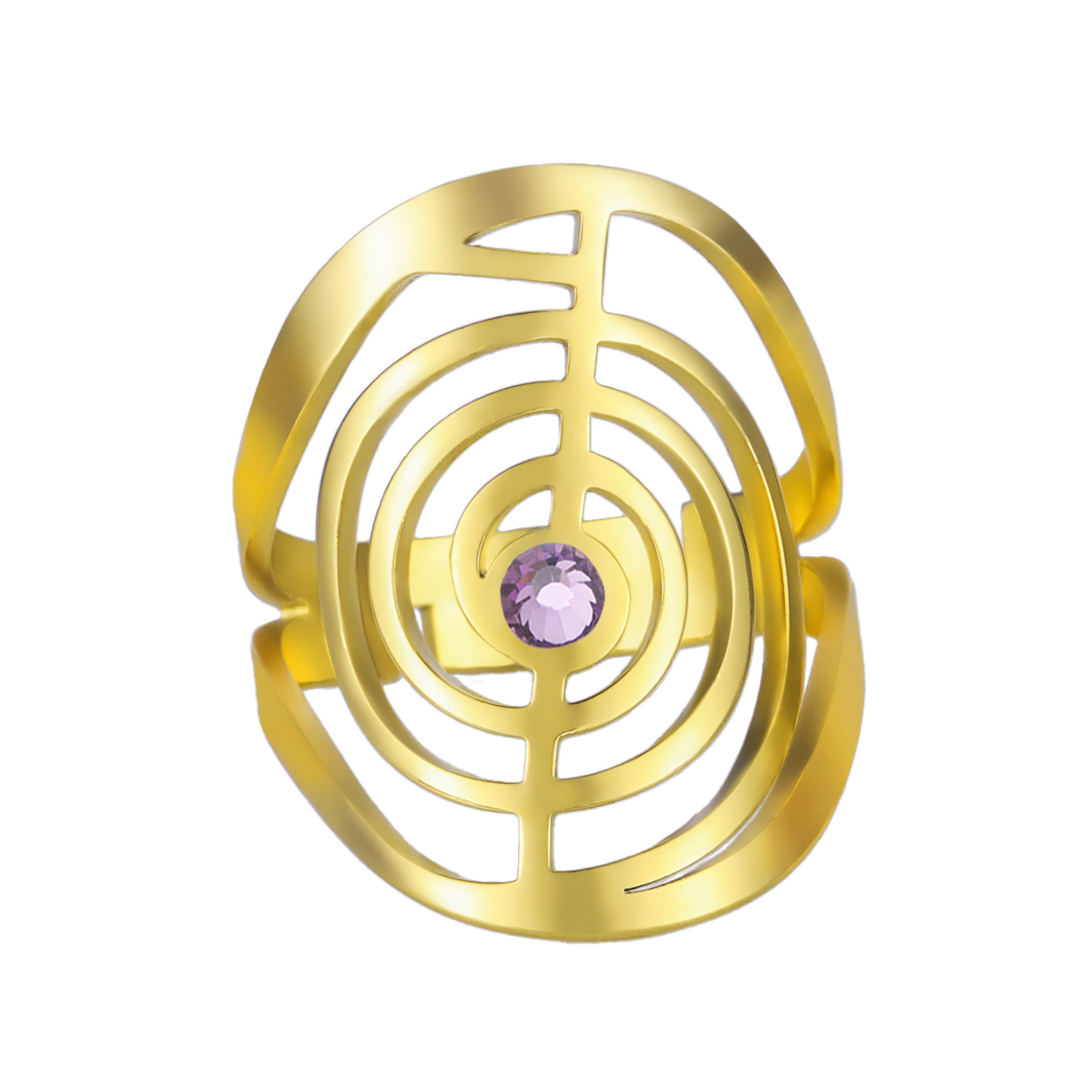 2:Purple diamond-gold