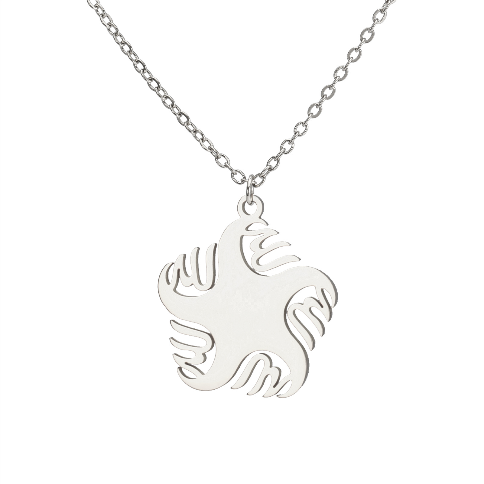 1:Cross chain-steel color