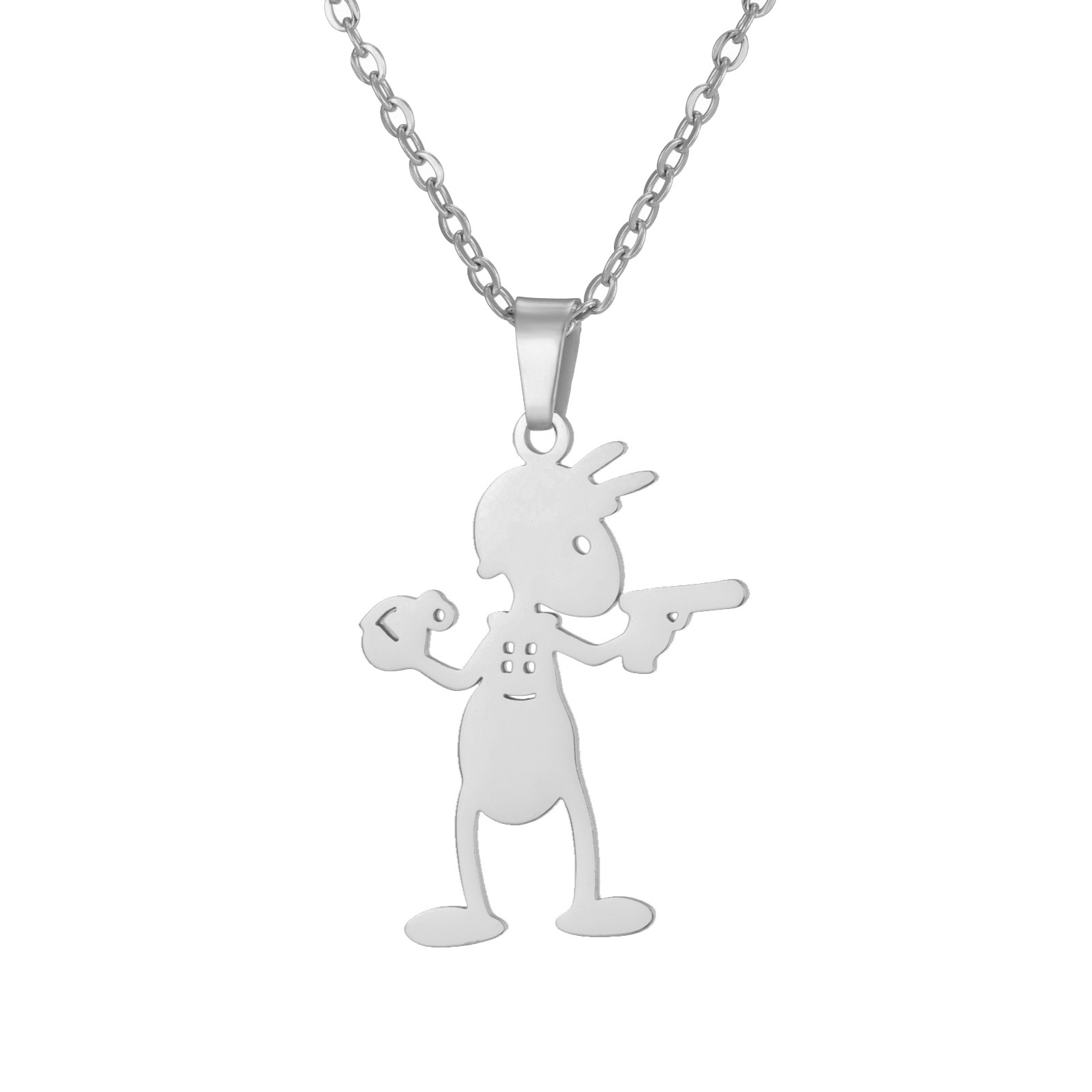 5:Ant pistol soldier-steel color