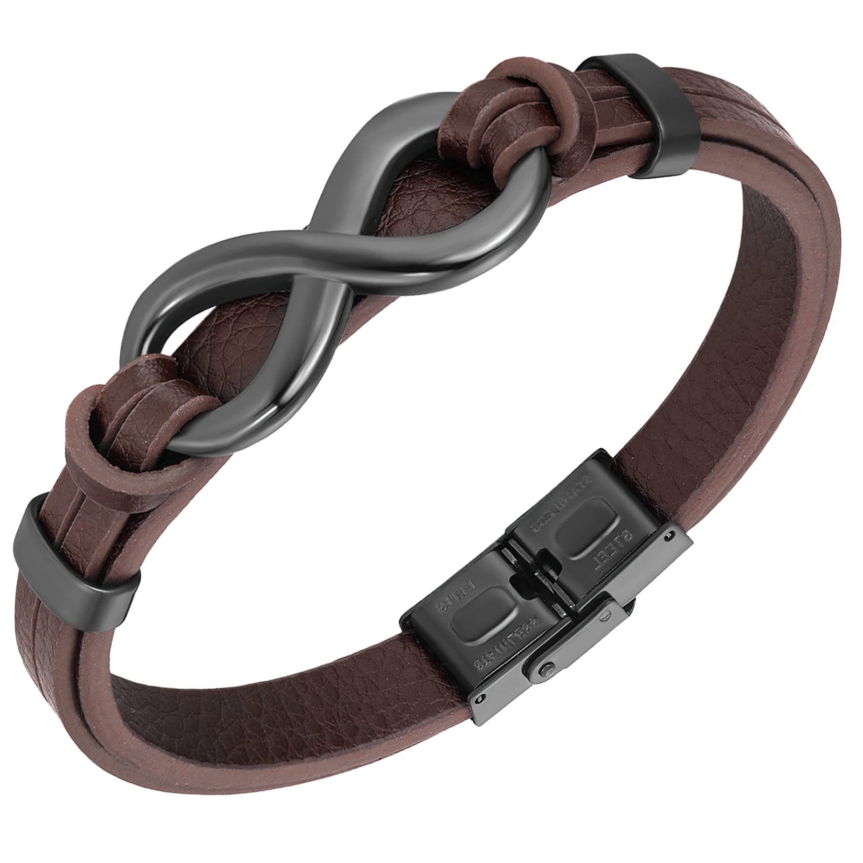 5:Brown infinite bracelet