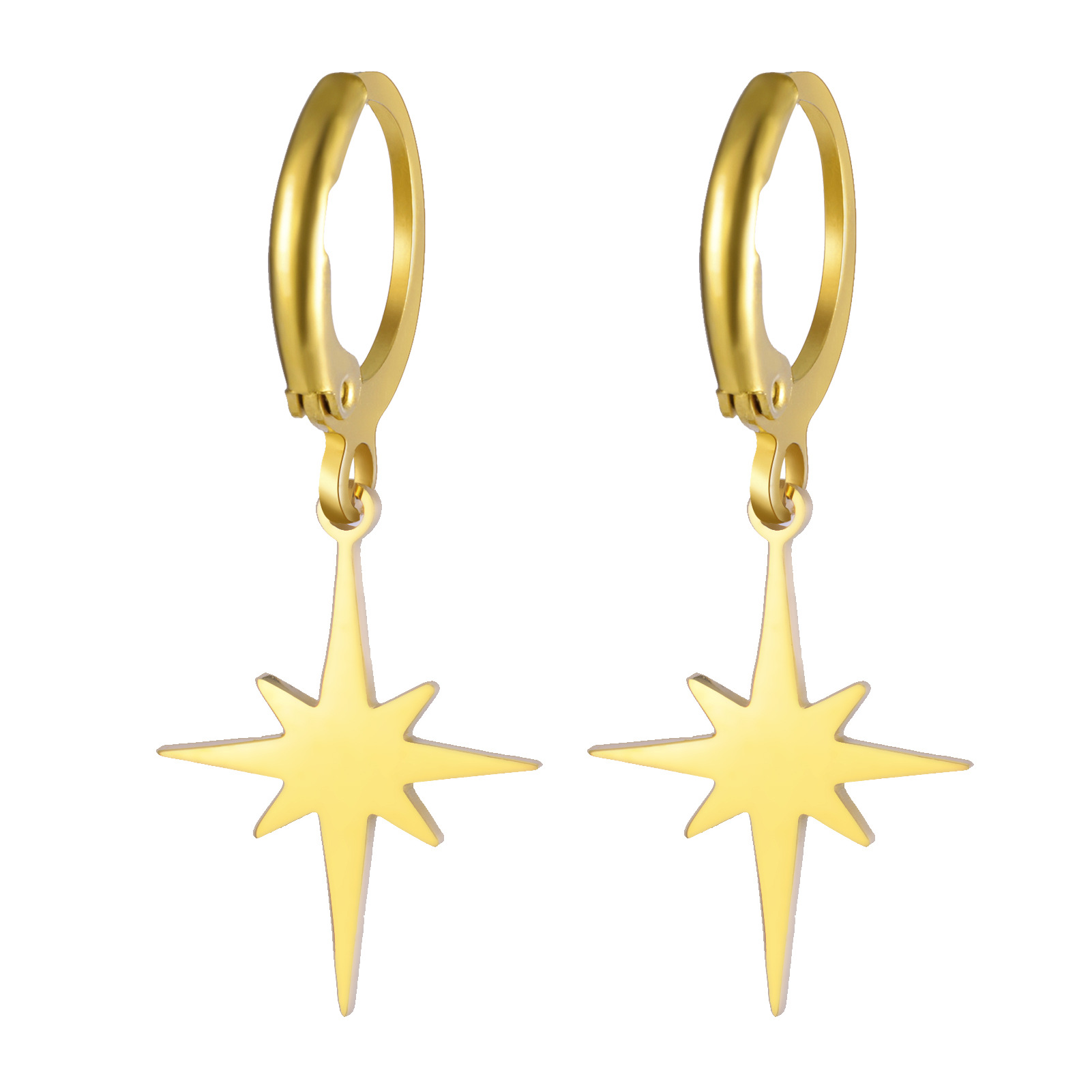 4:Six-pointed star light-gold