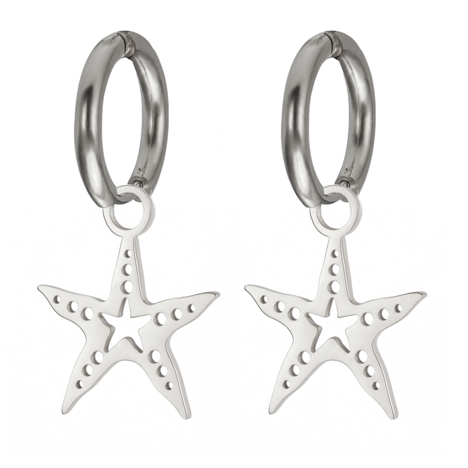 15:Starfish-steel color