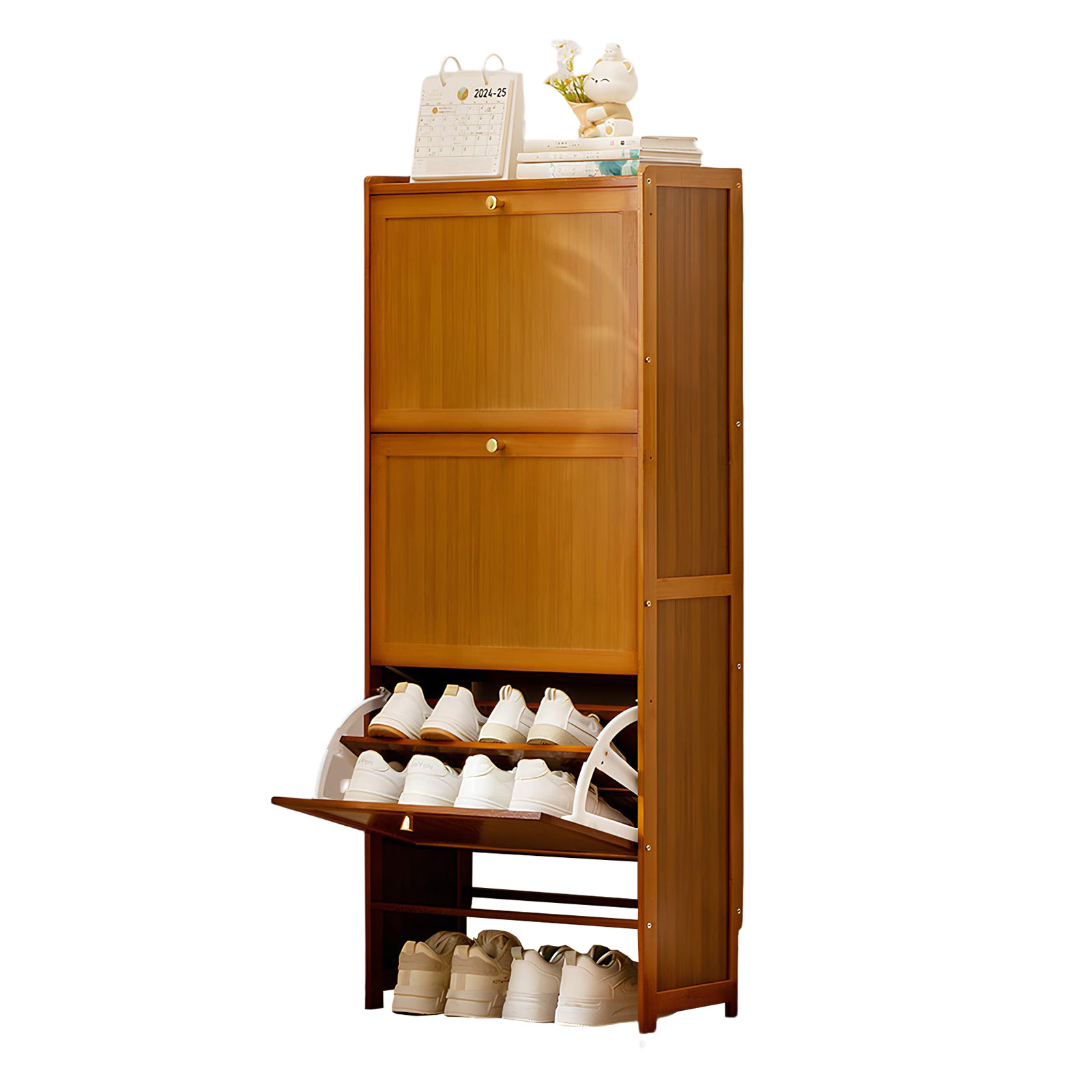 Brown double - 3 doors 50 long