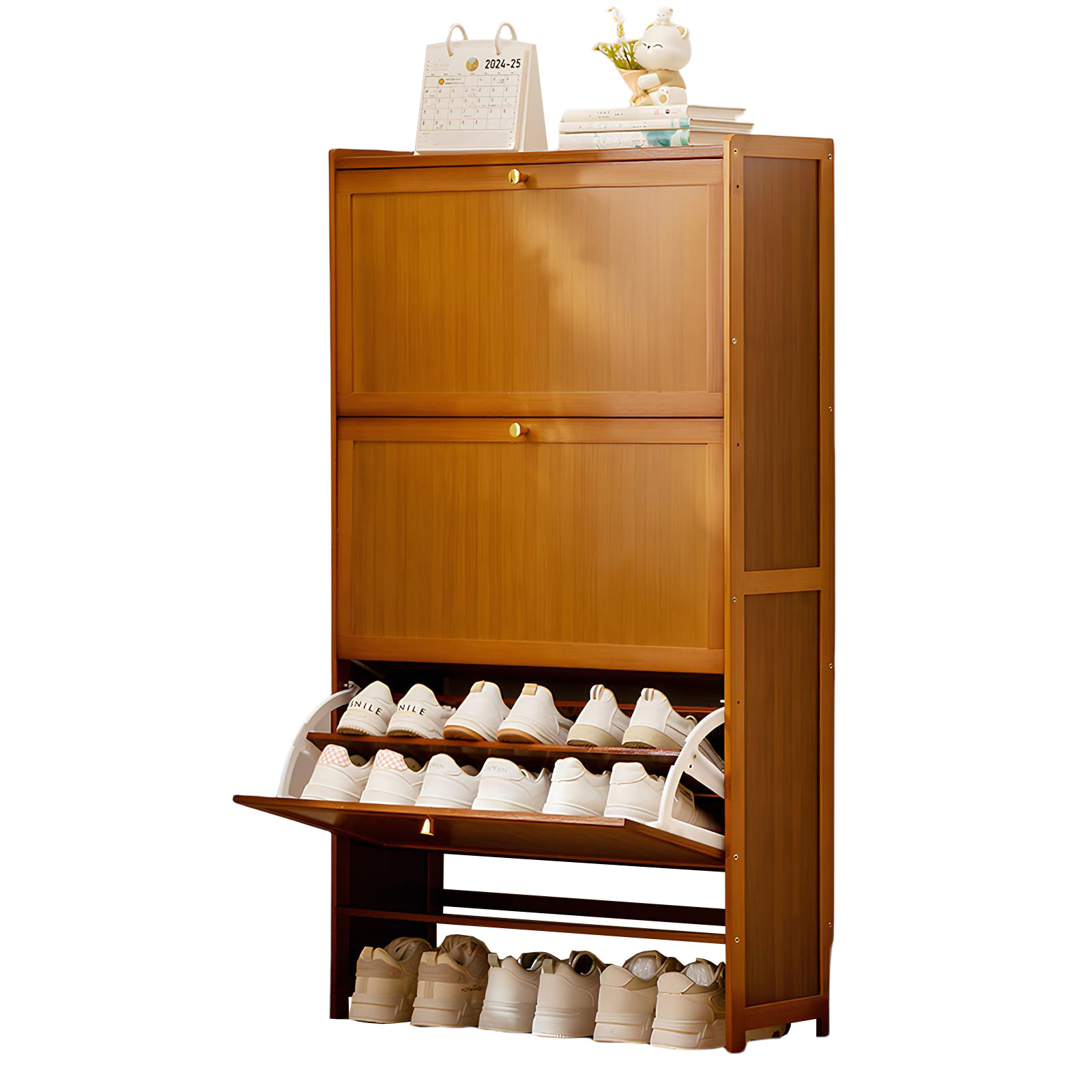 Brown double - 3 doors 70 long