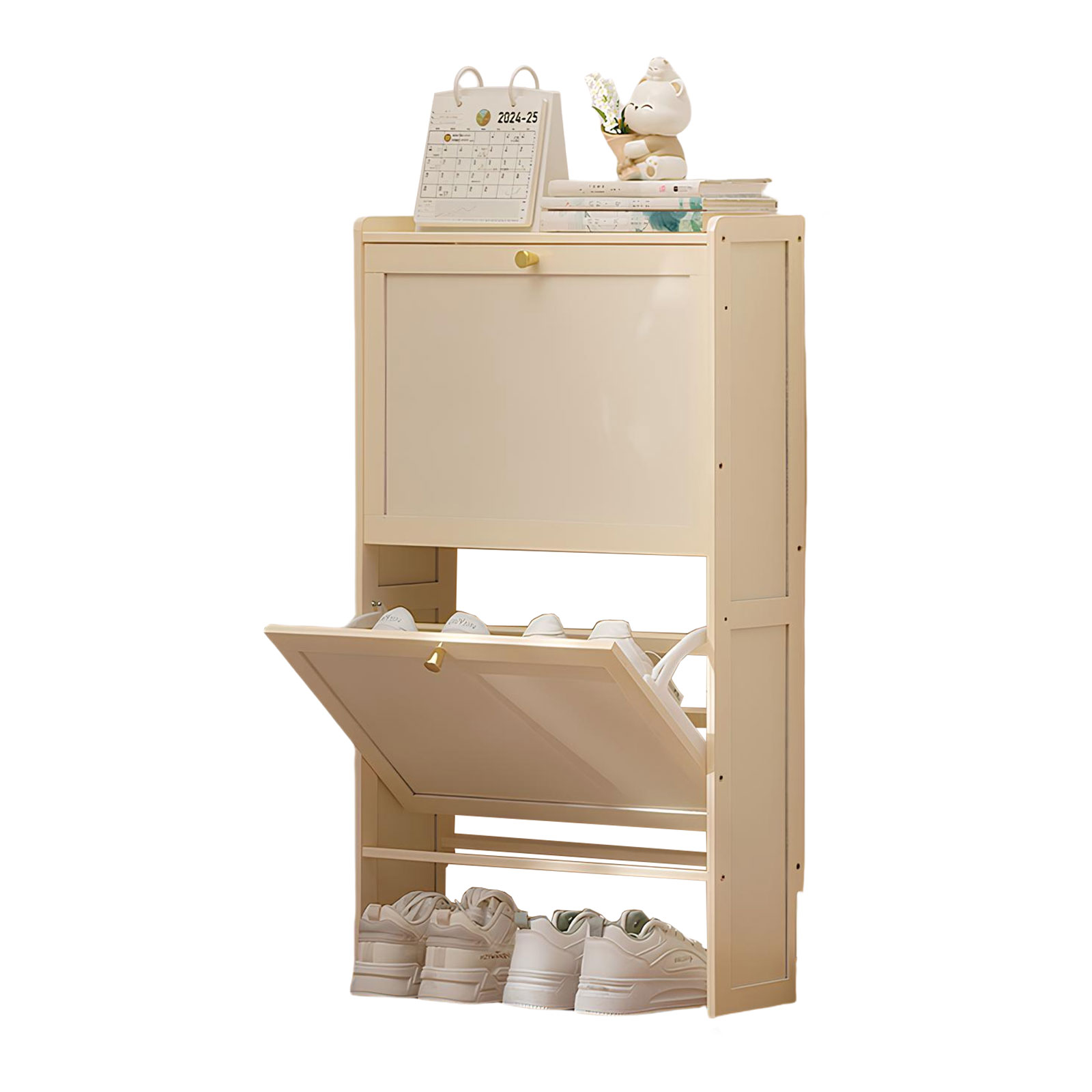 Cream white single layer - 2 doors 50 long