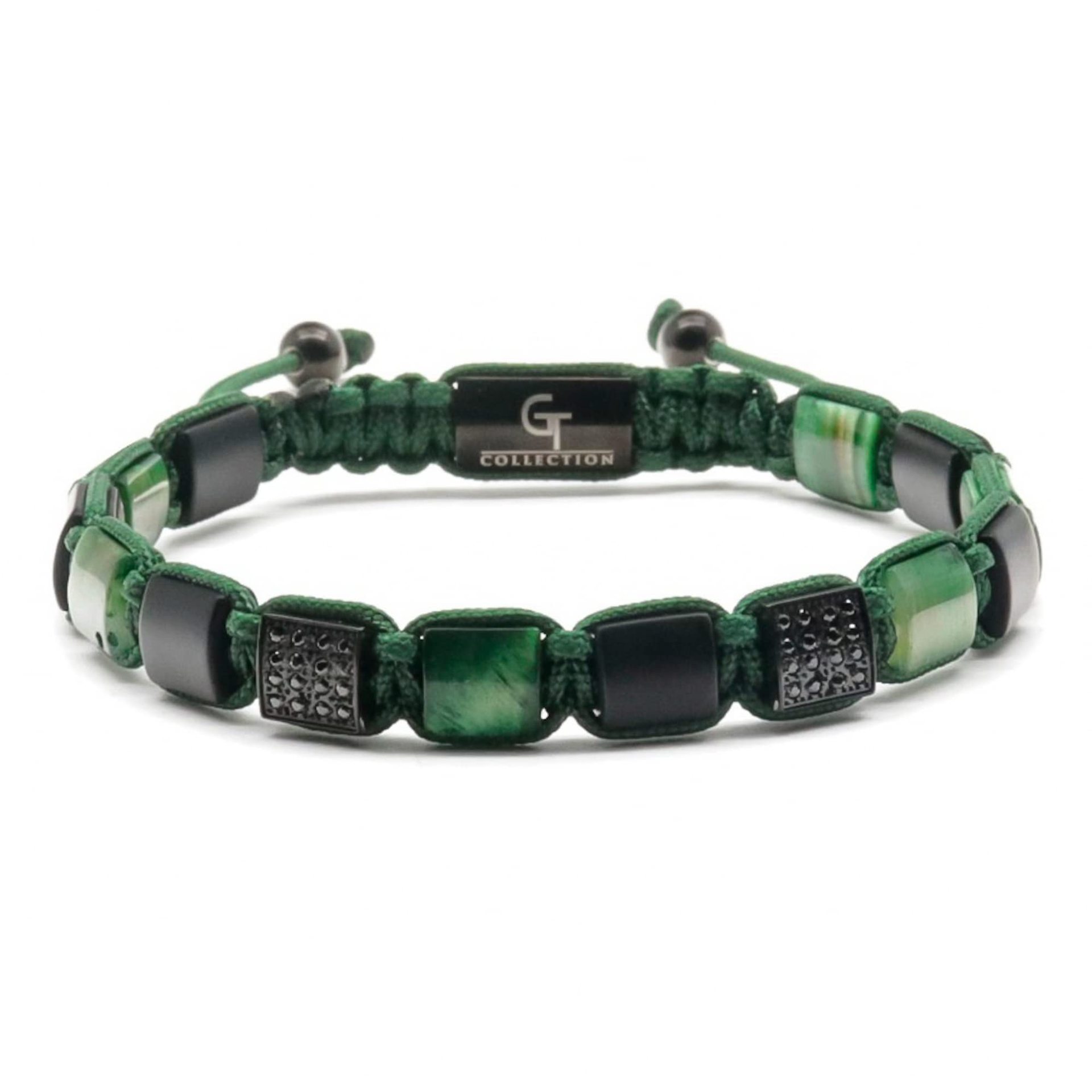 4:Green tiger eye bracelet