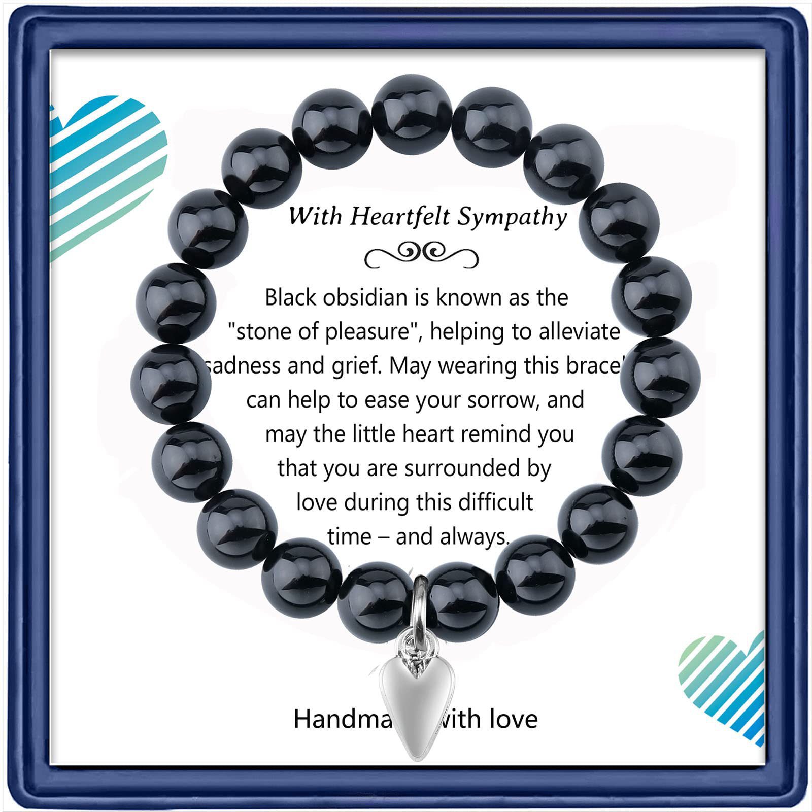 6:Black Onyx Heart