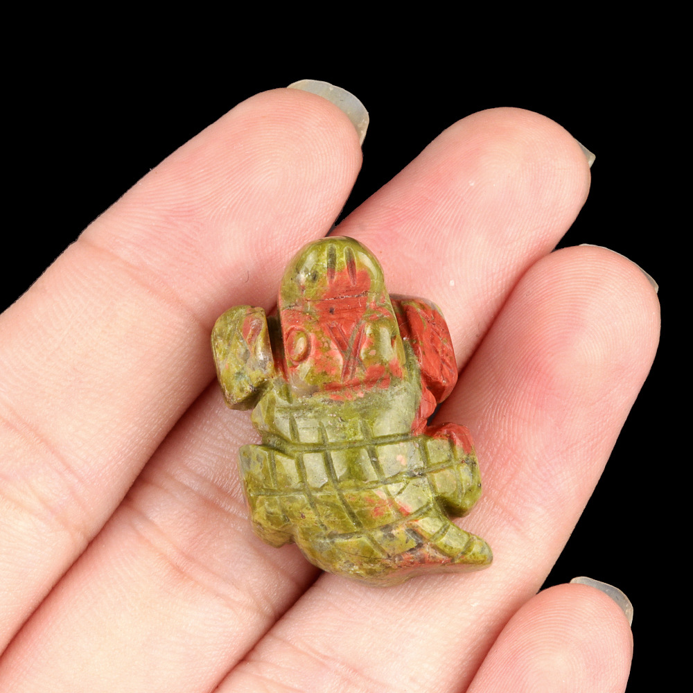 1:Flower green stone