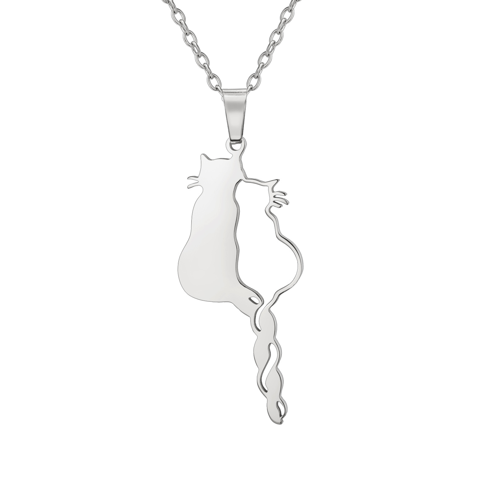 15:Steel color cat back