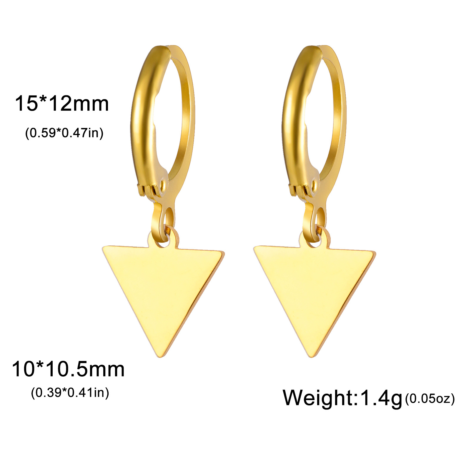 4:Solid triangle-gold