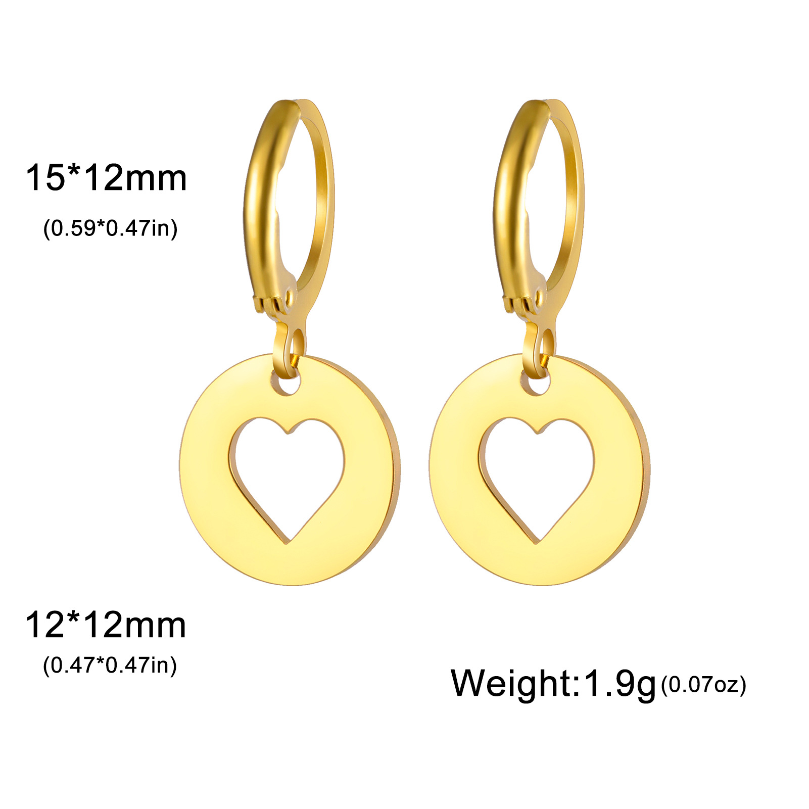 6:Ring hollow heart-gold