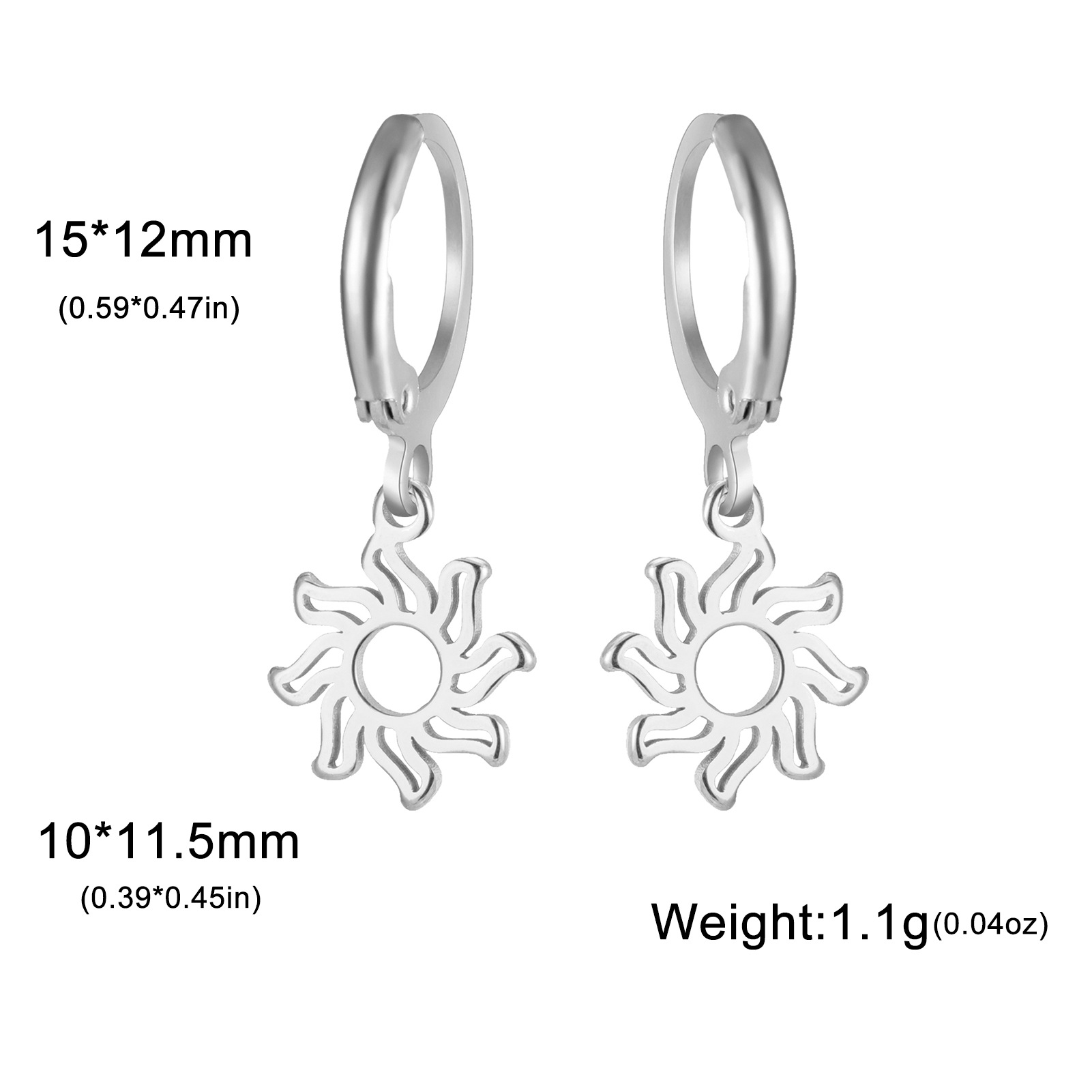 19:Hollow little sun-steel color