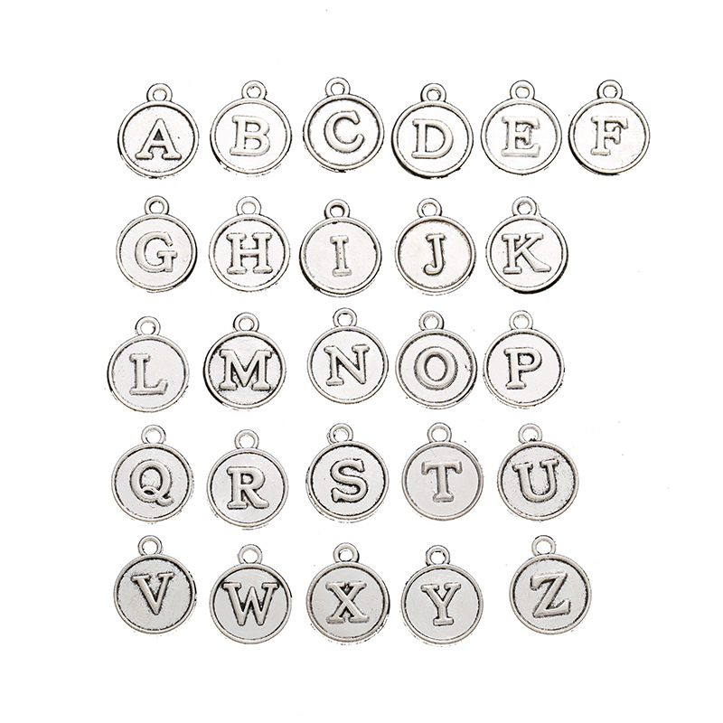 antique silver color V