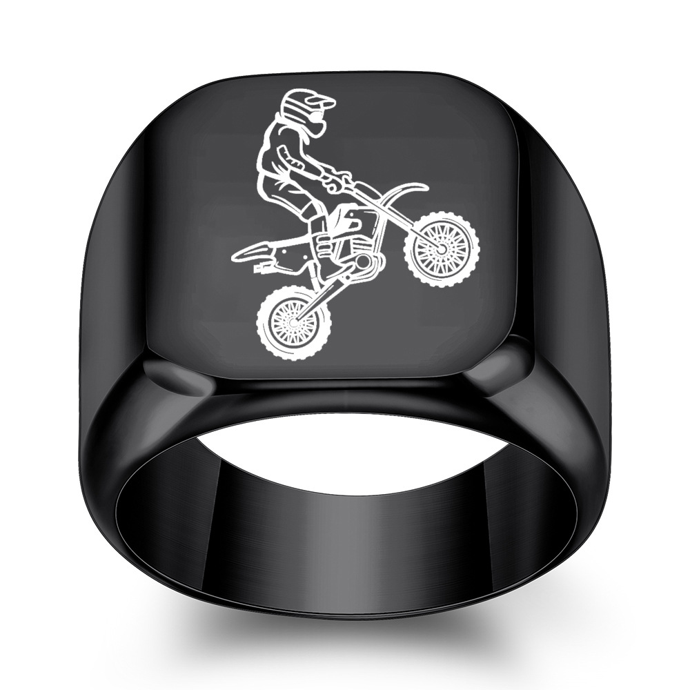 Gun black US Size #8