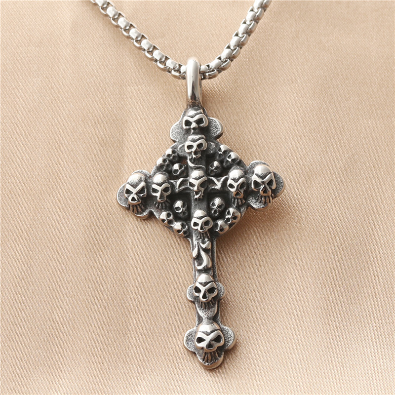2:Silver pendant with chain 3.0*60cm square Pearl Chain