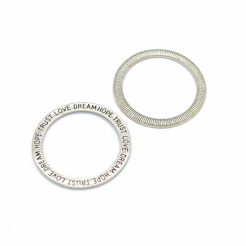 2 antique silver color