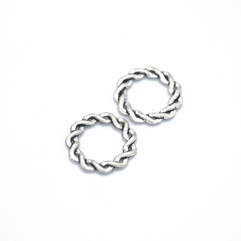 2 antique silver color