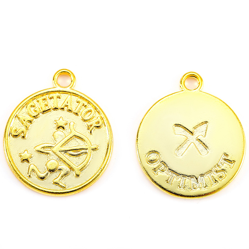 9:Shooter gold/20*17mm/2g