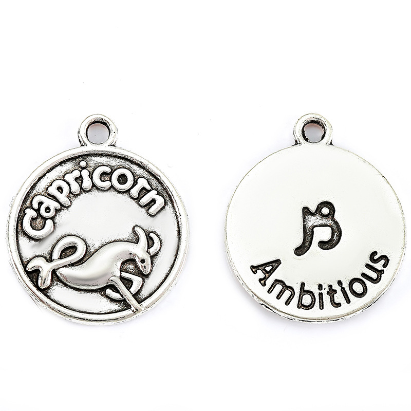 11:Capricorn ancient silver/20*17mm/2g